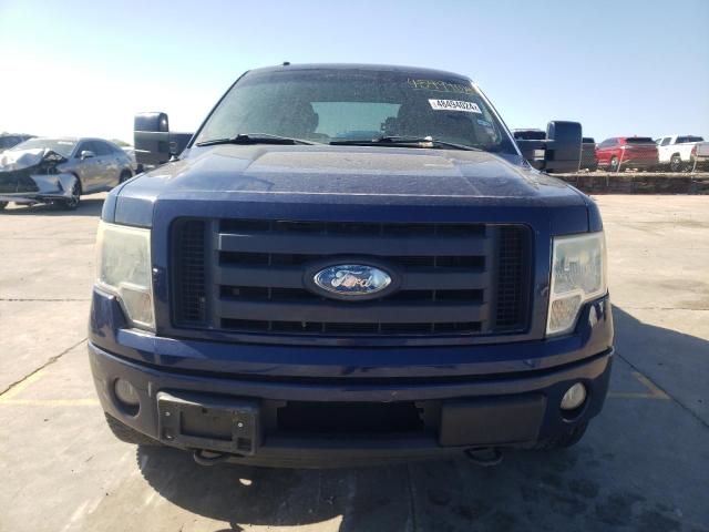 1FTPX14V59FB20957 - 2009 FORD F150 SUPER CAB BLUE photo 5