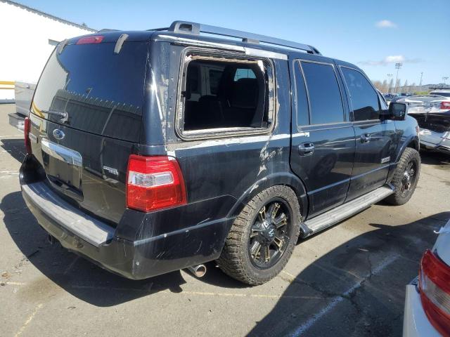 1FMFU205X7LA75475 - 2007 FORD EXPEDITION LIMITED BLACK photo 3