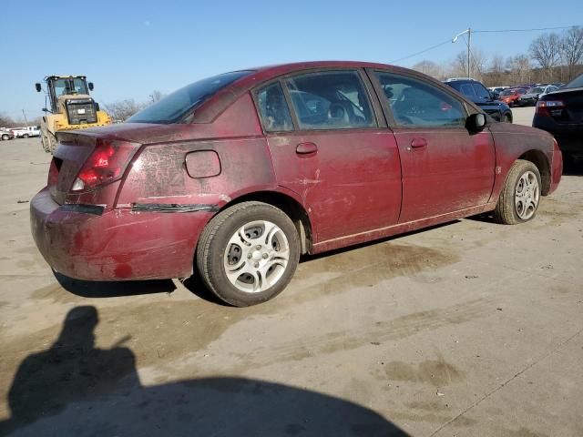 1G8AJ52F65Z112802 - 2005 SATURN ION LEVEL 2 RED photo 3
