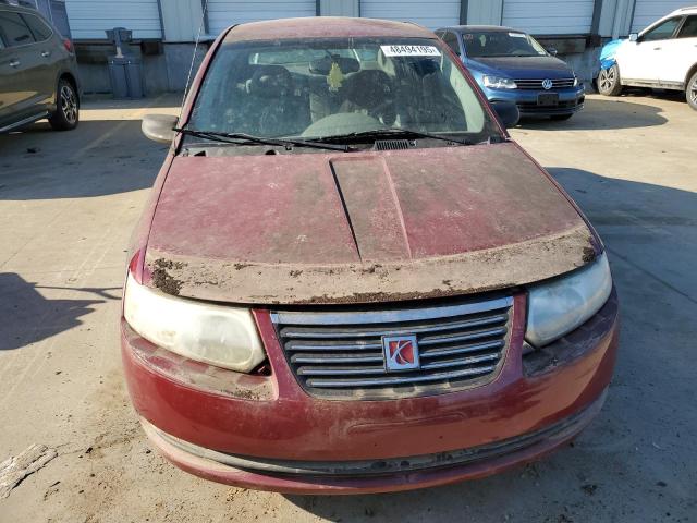 1G8AJ52F65Z112802 - 2005 SATURN ION LEVEL 2 RED photo 5