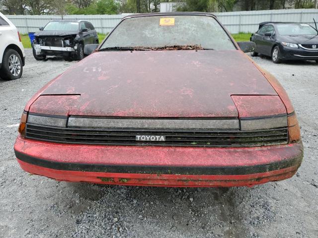 JT5ST62K7J7264726 - 1988 TOYOTA CELICA GT RED photo 5