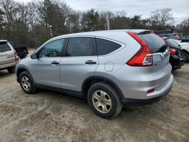 5J6RM4H33FL120670 - 2015 HONDA CR-V LX GRAY photo 2