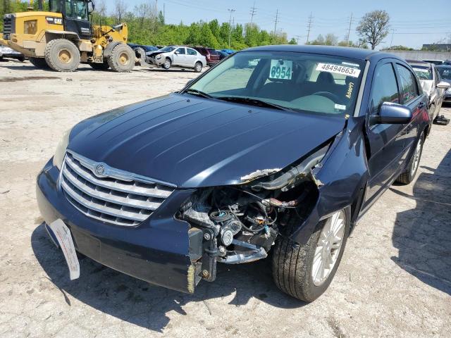 1C3LC56R48N255860 - 2008 CHRYSLER SEBRING TOURING BLUE photo 1