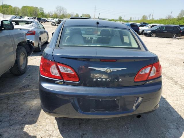 1C3LC56R48N255860 - 2008 CHRYSLER SEBRING TOURING BLUE photo 6