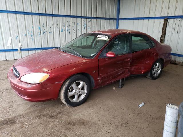 1FAFP5521YA180257 - 2000 FORD TAURUS SES RED photo 1