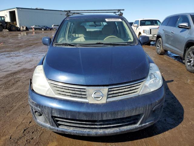 3N1BC13E38L361110 - 2008 NISSAN VERSA S BLUE photo 5