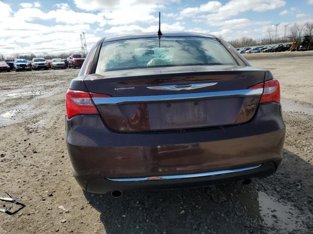 1C3CCBCG7DN575489 - 2013 CHRYSLER 200 LIMITED BROWN photo 6