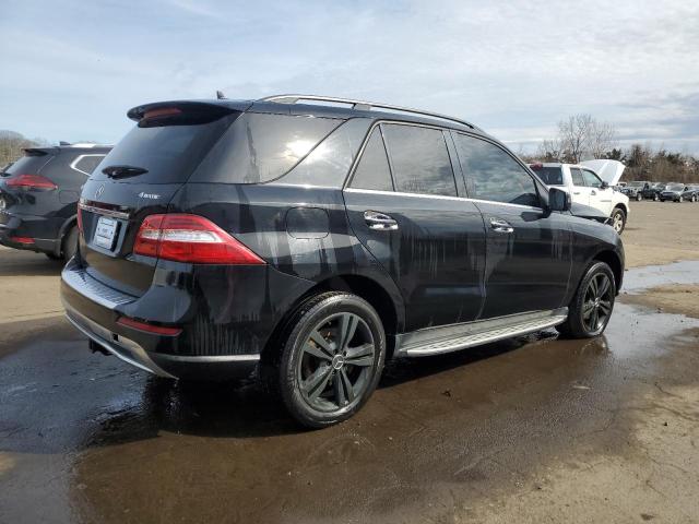 4JGDA5HBXDA182710 - 2013 MERCEDES-BENZ ML 350 4MATIC BLACK photo 3