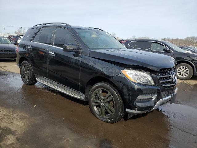 4JGDA5HBXDA182710 - 2013 MERCEDES-BENZ ML 350 4MATIC BLACK photo 4