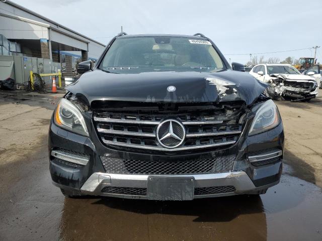 4JGDA5HBXDA182710 - 2013 MERCEDES-BENZ ML 350 4MATIC BLACK photo 5
