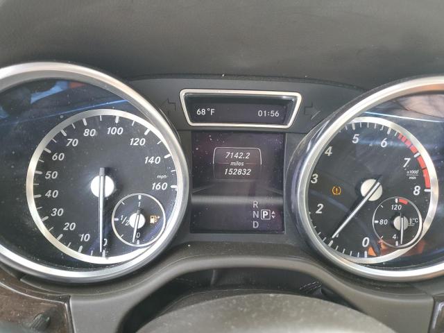 4JGDA5HBXDA182710 - 2013 MERCEDES-BENZ ML 350 4MATIC BLACK photo 9