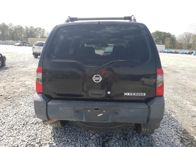 5N1ED28T04C652380 - 2004 NISSAN XTERRA XE BLACK photo 6