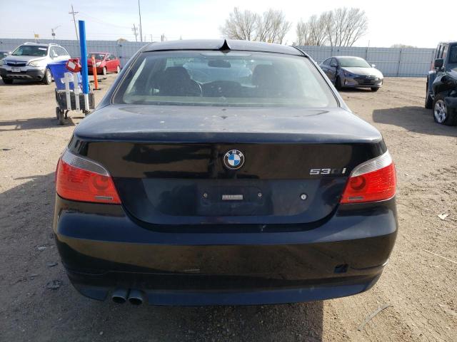 WBANE73557CM51146 - 2007 BMW 530 I BLACK photo 6