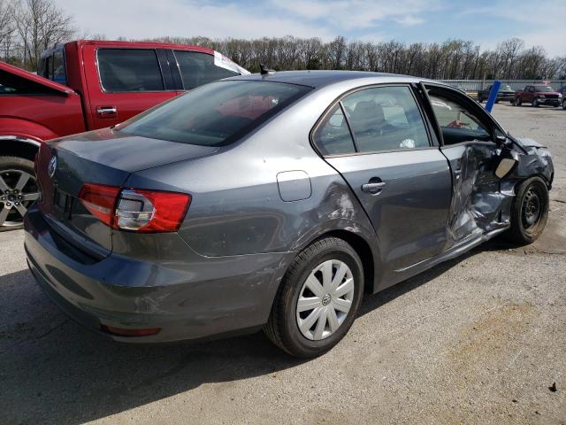 3VW2K7AJ6FM408668 - 2015 VOLKSWAGEN JETTA BASE Qara foto 3