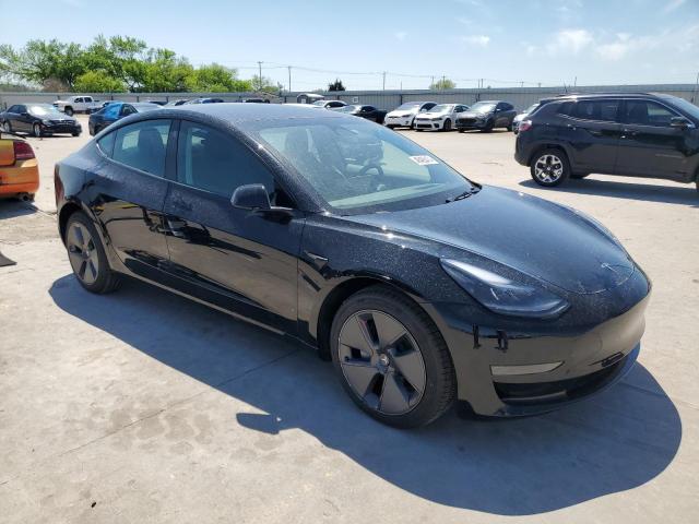 5YJ3E1EA1PF418973 - 2023 TESLA MODEL 3 BLACK photo 4