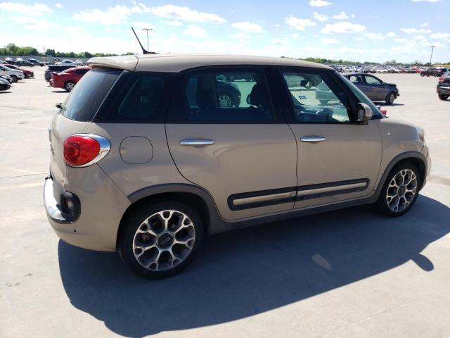 ZFBCFADH5EZ015651 - 2014 FIAT 500L TREKKING TAN photo 3