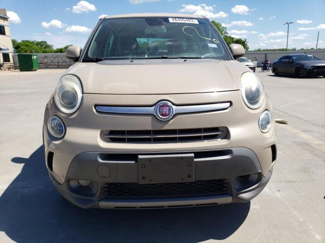 ZFBCFADH5EZ015651 - 2014 FIAT 500L TREKKING TAN photo 5