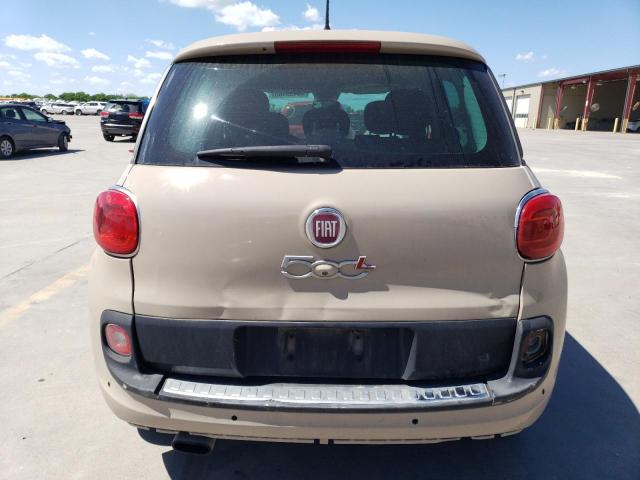 ZFBCFADH5EZ015651 - 2014 FIAT 500L TREKKING TAN photo 6