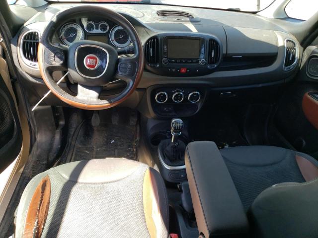 ZFBCFADH5EZ015651 - 2014 FIAT 500L TREKKING TAN photo 8