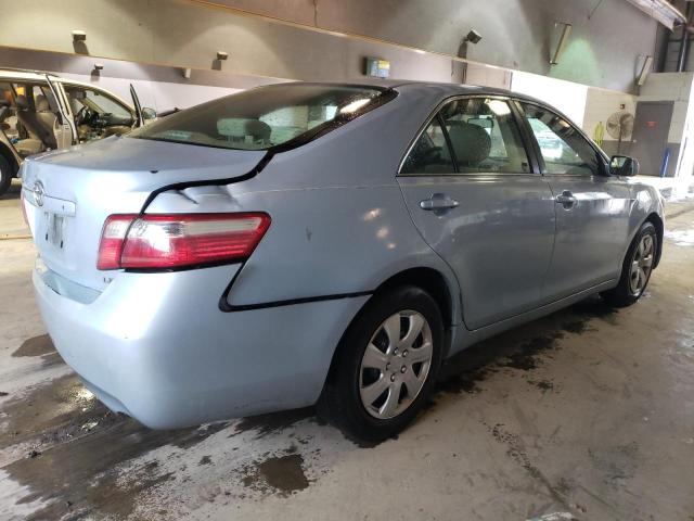 4T1BE46K27U600463 - 2007 TOYOTA CAMRY CE BLUE photo 3