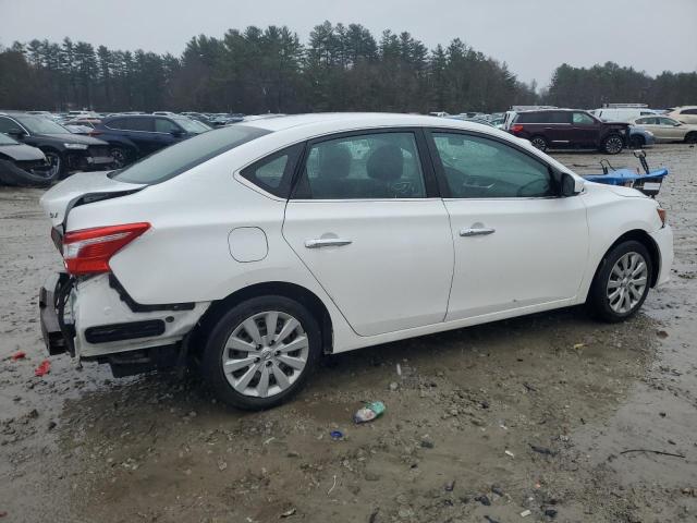 3N1AB7AP5KY288290 - 2019 NISSAN SENTRA S WHITE photo 3