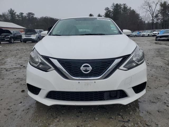 3N1AB7AP5KY288290 - 2019 NISSAN SENTRA S WHITE photo 5