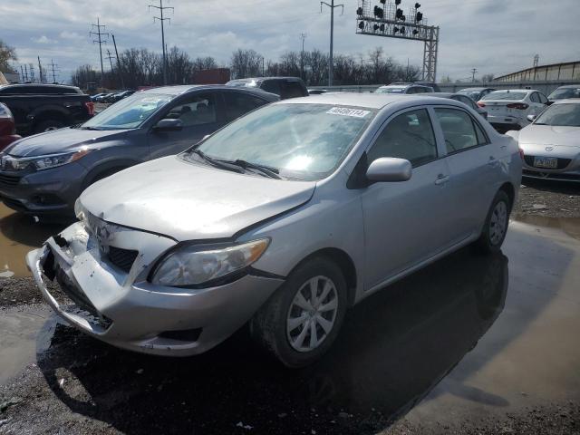 1NXBU4EE6AZ351302 - 2010 TOYOTA COROLLA BASE SILVER photo 1