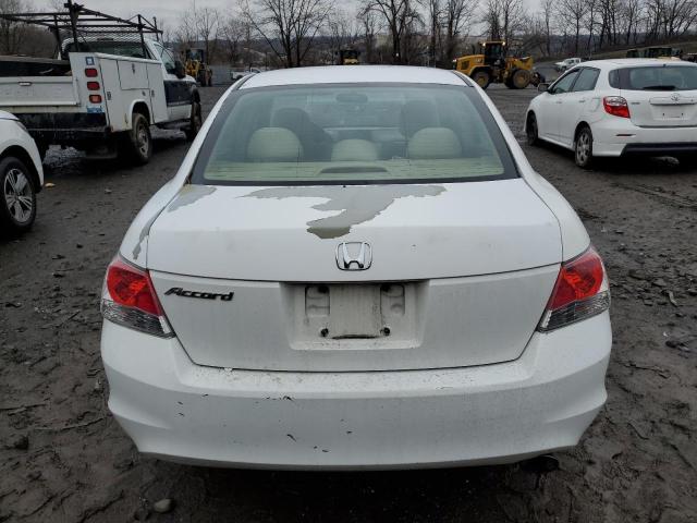 1HGCP267X9A183019 - 2009 HONDA ACCORD EX WHITE photo 6