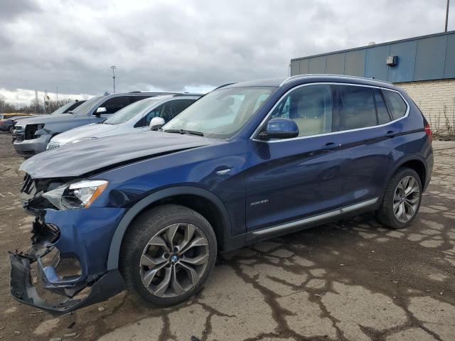 5UXWX9C56G0D84315 - 2016 BMW X3 XDRIVE28I BLUE photo 1