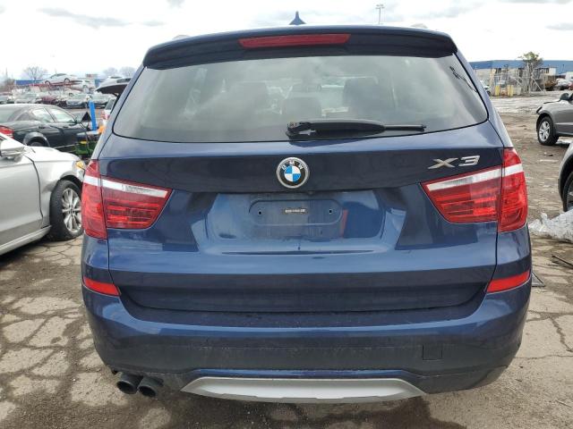 5UXWX9C56G0D84315 - 2016 BMW X3 XDRIVE28I BLUE photo 6