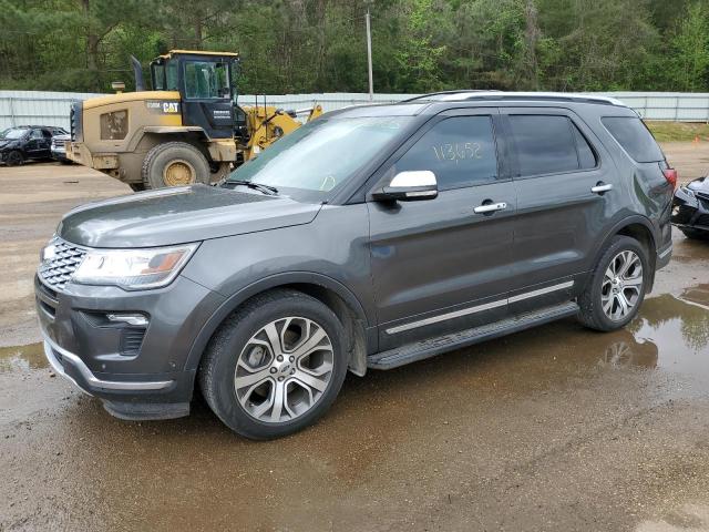 1FM5K8HT0JGA26602 - 2018 FORD EXPLORER PLATINUM BLACK photo 1