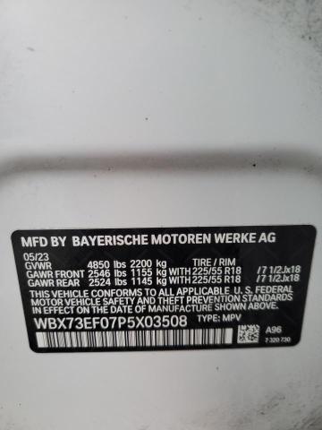 WBX73EF07P5X03508 - 2023 BMW X1 XDRIVE28I WHITE photo 13