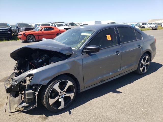 3VW1K7AJ3DM397024 - 2013 VOLKSWAGEN JETTA BASE Մոխրագույն լուսանկար 1