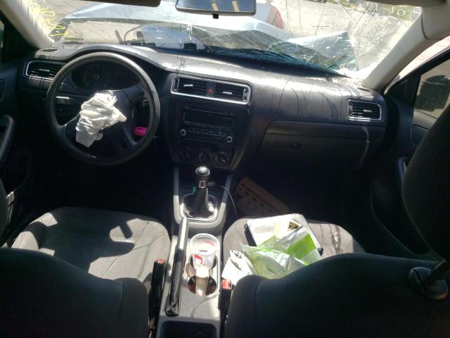 3VW1K7AJ3DM397024 - 2013 VOLKSWAGEN JETTA BASE Մոխրագույն լուսանկար 8