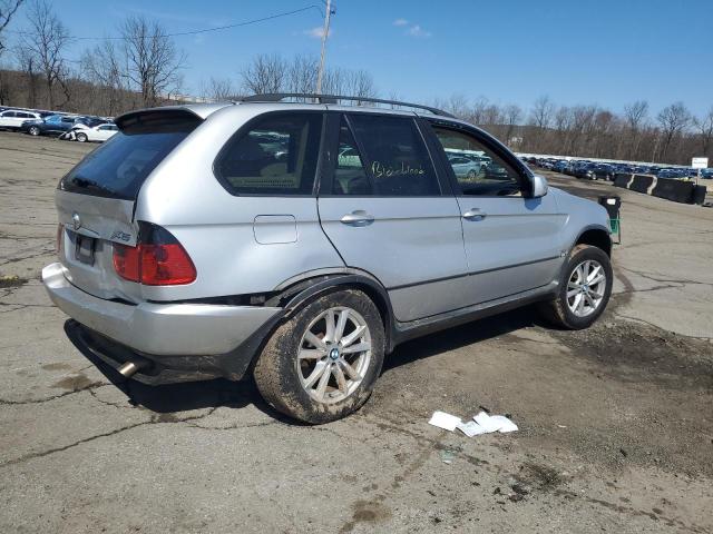 5UXFA13526LY25418 - 2006 BMW X5 3.0I SILVER photo 3