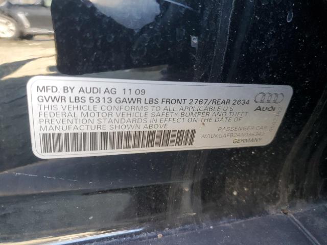 WAUKGAFB2AN036342 - 2010 AUDI A6 PRESTIGE Qara foto 12