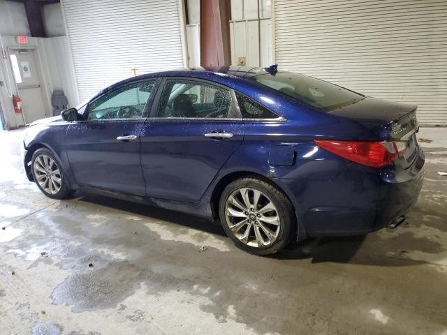 5NPEC4AC4DH645241 - 2013 HYUNDAI SONATA SE BLUE photo 2