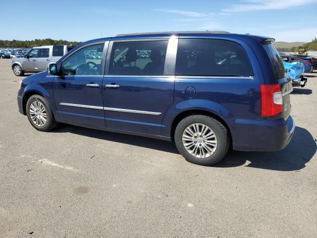 2C4RC1CG5DR590379 - 2013 CHRYSLER TOWN & COU TOURING L BLUE photo 2