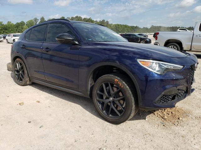 ZASPAJAN5M7C99694 - 2021 ALFA ROMEO STELVIO SPORT Blau Foto 4