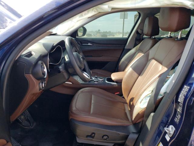 ZASPAJAN5M7C99694 - 2021 ALFA ROMEO STELVIO SPORT Blau Foto 7