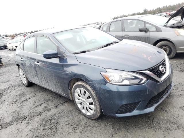 3N1AB7AP5HL671894 - 2017 NISSAN SENTRA S BLUE photo 4