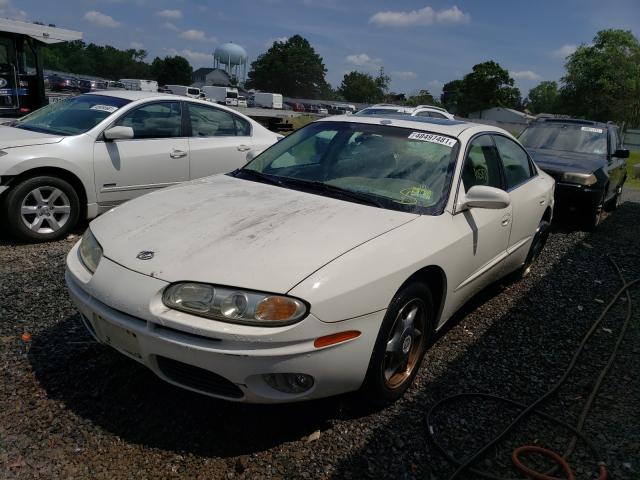 1G3GS64C214297167 - 2001 OLDSMOBILE AURORA 4.0 WHITE photo 2