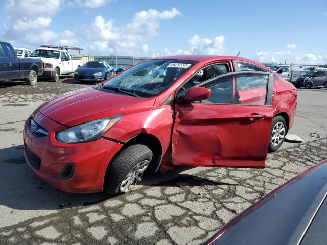 KMHCT4AE4CU214441 - 2012 HYUNDAI ACCENT GLS RED photo 1