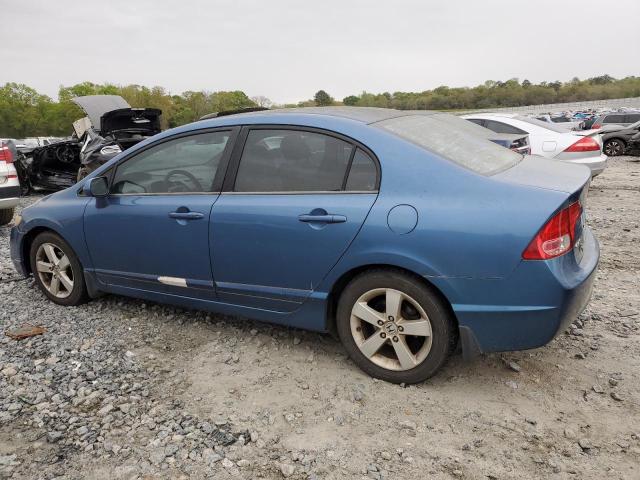 1HGFA16826L109059 - 2006 HONDA CIVIC EX BLUE photo 2