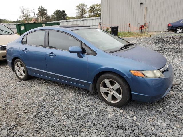 1HGFA16826L109059 - 2006 HONDA CIVIC EX BLUE photo 4