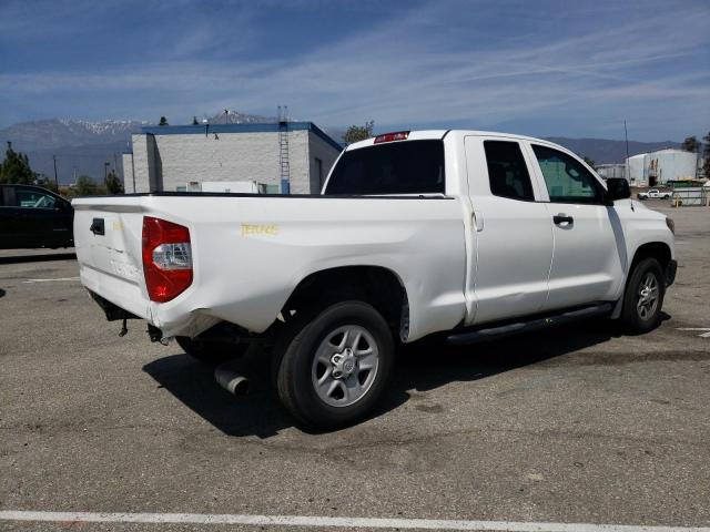 5TFRM5F1XKX134596 - 2019 TOYOTA TUNDRA DOUBLE CAB SR/SR5 WHITE photo 3