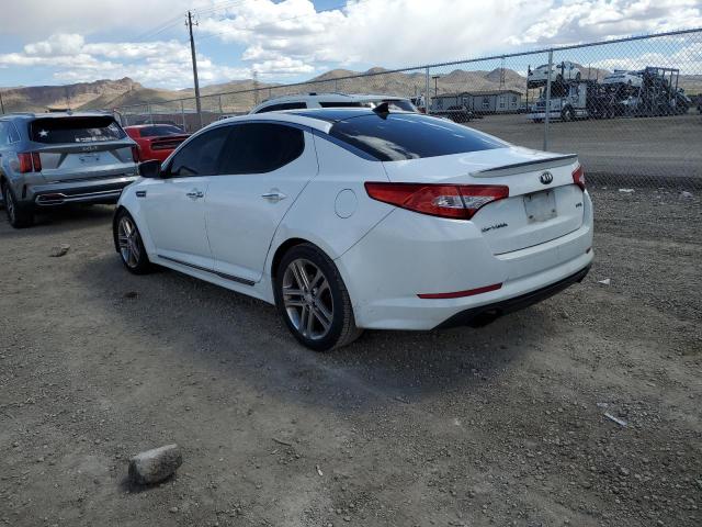 5XXGR4A66DG232086 - 2013 KIA OPTIMA SX WHITE photo 2