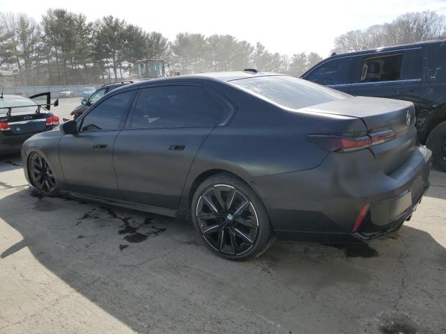 WBY53EJ07RCR57860 - 2024 BMW I7 XDRIVE60 BLACK photo 2