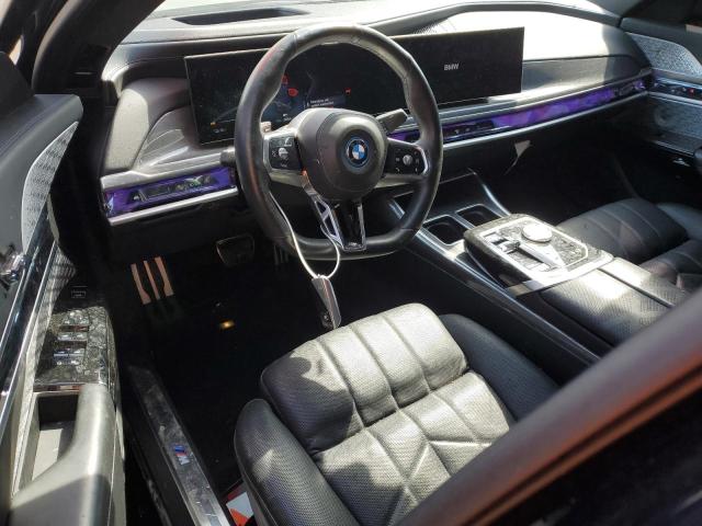 WBY53EJ07RCR57860 - 2024 BMW I7 XDRIVE60 BLACK photo 8