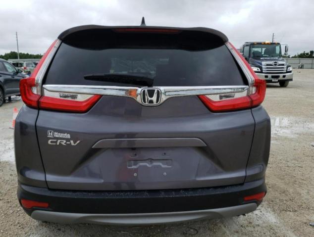 2HKRW1H85KH510971 - 2019 HONDA CR-V EXL GRAY photo 6